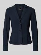 Marc Cain Blazer mit Eingrifftaschen in Marine, Größe 34