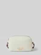 Liu Jo White Handtasche mit Label-Applikation Modell 'EVRIN' in Offwhi...