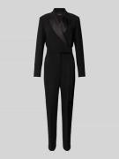 Weekend Max Mara Jumpsuit in Wickel-Optik Modell 'BAVIERA' in Black, G...