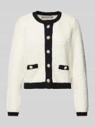 Christian Berg Woman Selection Strickjacke mit Knopfverschluss in Ecru...