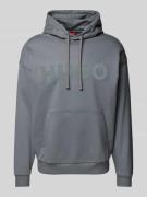 HUGO Hoodie mit Kapuze Modell 'Ditchle' in Stein, Größe L