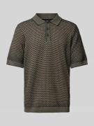 CINQUE Regular Fit Poloshirt mit kurzer Knopfleiste Modell 'Flavius' i...