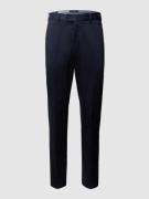 Hiltl Regular Fit Chino mit Stretch-Anteil Modell 'Pilo' in Marine, Gr...