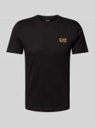 EA7 Emporio Armani T-Shirt aus reiner Baumwolle Modell 'TRAIN CORE' in...