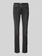 Levi's® Skinny Fit Jeans im 5-Pocket-Design in Anthrazit, Größe 25/28