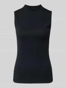 Christian Berg Woman Shaped Fit Top aus reiner Baumwolle in Black, Grö...