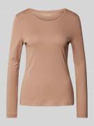 Christian Berg Woman Longsleeve mit Rundhalsausschnitt in Taupe, Größe...