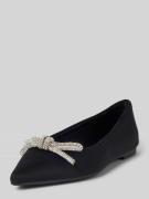 Steve Madden Ballerinas mit Strasssteinbesatz Modell 'ELINA' in Black,...