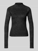 G-Star Raw Longsleeve mit Stehkragen in Black, Größe L