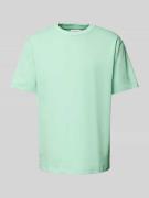 Lindbergh Oversized T-Shirt aus reiner Baumwolle in Mint, Größe L