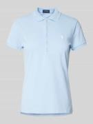 POLO RALPH LAUREN Poloshirt aus reiner Baumwolle mit Label-Stitching M...