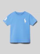 Polo Ralph Lauren Kids T-Shirt mit Logo-Stitching in Royal, Größe 104