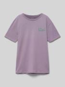 Billabong T-Shirt mit Rundhalsausschnitt Modell 'LIZARD' in Purple, Gr...