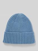 Jake*s Casual Beanie mit breitem Umschlag in Jeansblau, Größe 1