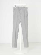 G.O.L. Chino mit elastischem Bund in Silber Melange, Größe 158