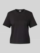 s.Oliver RED LABEL Regular Fit T-Shirt mit Crew-Neck-Kragen in Black, ...