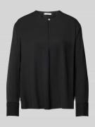 Tommy Hilfiger Bluse aus reiner Viskose mit Label-Detail Modell 'FLUID...