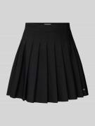 Tommy Hilfiger Minirock mit Kellerfalten in Black, Größe 42