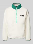 Ellesse Fleecejacke mit Label-Patch Modell 'MARACUTA' in Offwhite, Grö...