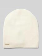 Seeberger Beanie aus reinem Kaschmir in Offwhite, Größe 1