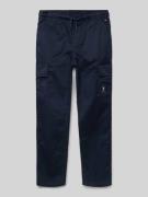 Tommy Hilfiger Teens Regular Fit Cargohose mit Label-Patch in Marine, ...