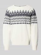 Christian Berg Men Regular Fit Strickpullover mit Kaschmir-Anteil in O...