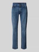 ALBERTO Regular Fit Jeans im 5-Pocket-Design Modell 'PIPE' in Blau, Gr...