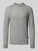 Marc O'Polo Regular Fit Strickpullover aus Bio-Baumwolle-Schurwolle-Mi...