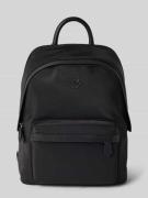 Emporio Armani Rucksack mit Label-Applikation in Black, Größe 1