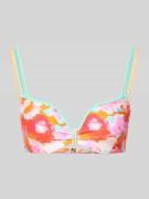 Marie Jo Bikini-Oberteil mit floralem Muster Modell 'APOLLONIS' in Pin...