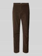 Blend Regular Fit Jeans aus Cord in Mittelbraun, Größe 34/34