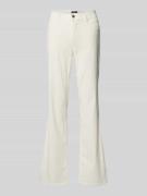 Gardeur Flared Cut Cordhose Modell 'Zuri126' in Offwhite, Größe 42