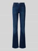 Cambio Flared Fit Jeans mit hohem Bund Modell 'PARIS' in Dunkelblau, G...