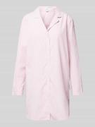 Seidensticker Nachthemd mit Streifenmuster in Rosa, Größe XL