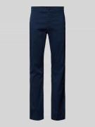 Carl Gross Chino mit Eingrifftaschen Modell 'Tomme' in Blau, Größe 50