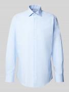 ETERNA Regular Fit Businesshemd aus Popeline mit Stretch-Anteil in Hel...