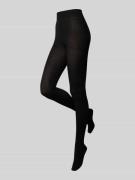Falke Strumpfhose mit Strukturmuster Modell 'Family' in Black, Größe 4...