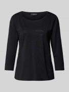 monari Longsleeve mit 3/4-Ärmel in Black, Größe 34