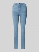 Noisy May Skinny Fit Jeans mit Knopf- und Reißverschluss Modell 'CALLI...