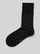 JOOP! Collection Socken mit Label-Stitching in Black, Größe 39-42