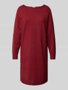 s.Oliver RED LABEL Loose Fit Strickkleid mit U-Boot-Ausschnitt in Bord...