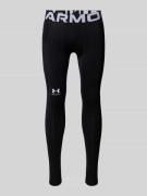 Under Armour Long Johns mit Label-Print in Black, Größe L