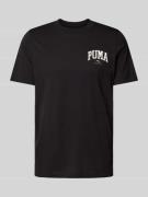 PUMA PERFORMANCE T-Shirt mit Label-Print in Black, Größe S