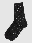 Tommy Hilfiger Socken mit Label-Print im 2er-Pack in Black, Größe 35-3...