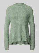 Only Strickpullover mit Mock-Neck Modell 'JADE' in Mint Melange, Größe...