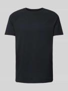 REVIEW T-Shirt mit Raglanärmeln in Black, Größe L