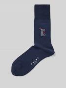 Falke Socken mit Statement-Stitching Modell 'AIRPORT HO HO HO' in Dunk...