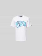 Billionaire Boys Club T-Shirt mit Label-Print in Weiss, Größe S