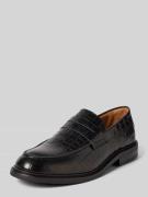 SELECTED HOMME Penny-Loafer aus echtem Leder Modell 'CARTER' in Black,...