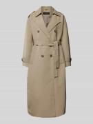 Vero Moda Trenchcoat mit Gürtel und Schulterriegeln in Schilf, Größe M